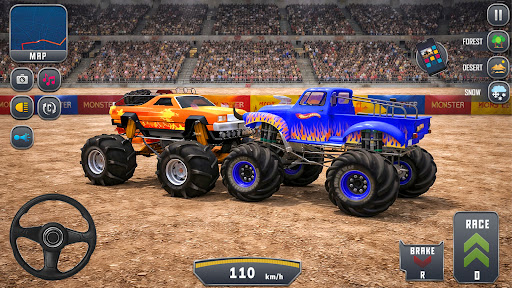 Monster Truck Open World Game ekran görüntüsü