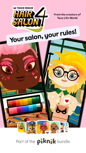 Toca Boca Hair Salon 4 ekran görüntüsü