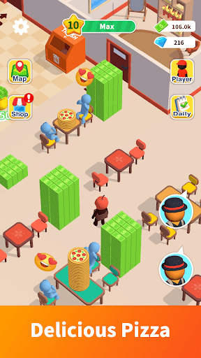 Pizza Shop Tycoon ekran görüntüsü