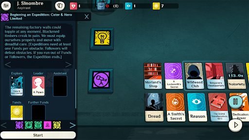 Cultist Simulator ekran görüntüsü