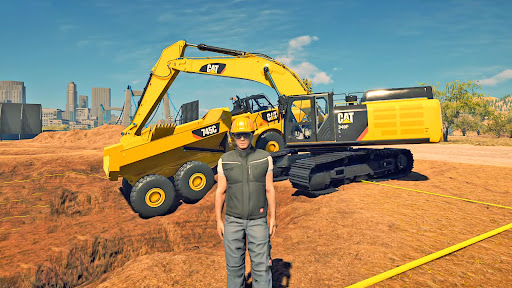 JCB İnşaat Kamyonu Oyunları ekran görüntüsü