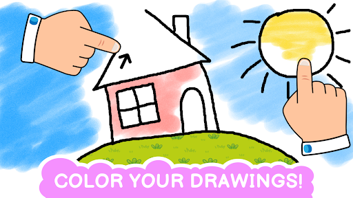 Easy coloring book for kids ekran görüntüsü