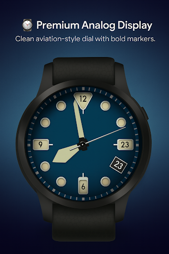 Classic Analog WatchFace-JC1 ekran görüntüsü
