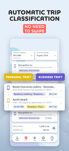 Mileage Tracker by MileageWise ekran görüntüsü