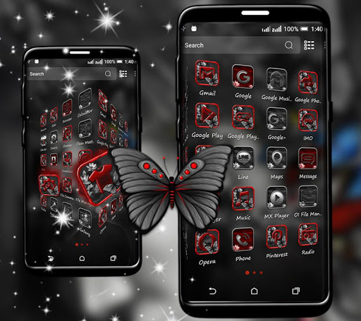 Abstract Girl Launcher Theme ekran görüntüsü