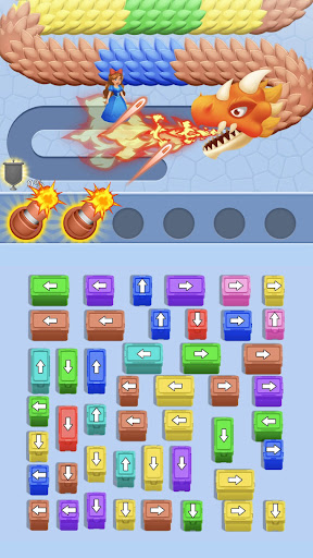 Save the Girl: Dragon Puzzle ekran görüntüsü