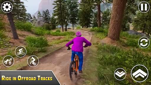 BMX bisiklet oyunları offroad ekran görüntüsü