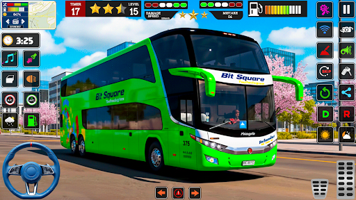 Real Bus Driver Game 3d ekran görüntüsü
