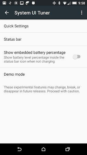 UI Tuner Enable [root] ekran görüntüsü