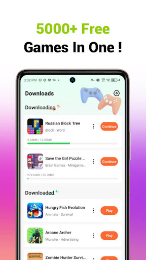 AHA Instant-Small Game Pocket ekran görüntüsü