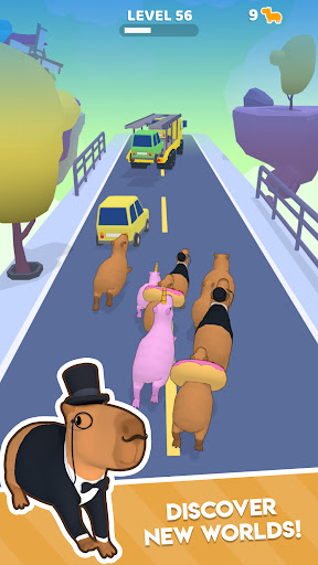 Capybara Rush ekran görüntüsü