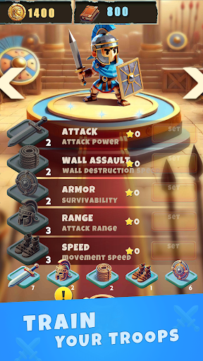 Ancient Empire Clash: Tactical ekran görüntüsü