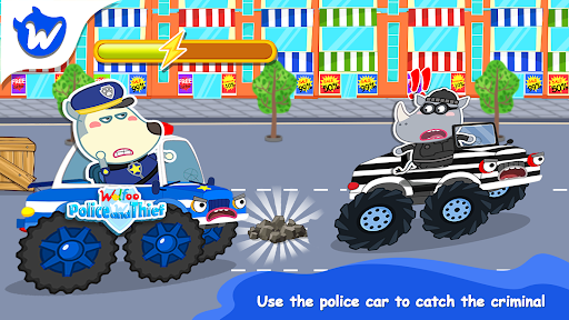 Wolfoo Police And Thief Game ekran görüntüsü