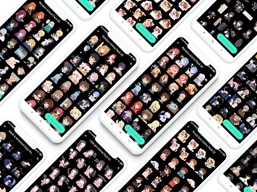 Anime Stickers for WhatsApp ekran görüntüsü