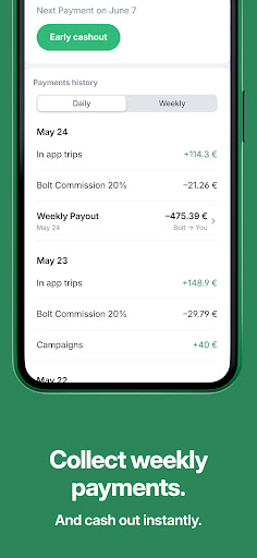 Bolt Driver: Drive & Earn ekran görüntüsü