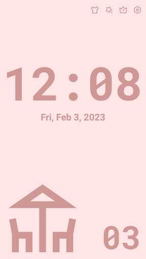 Retro Clock: Digital Clock ekran görüntüsü