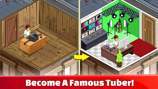 Tube Tycoon - Tubers Simulator ekran görüntüsü