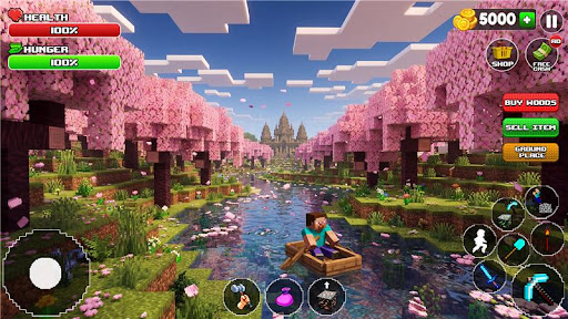 Minicraft: Block Building Game ekran görüntüsü