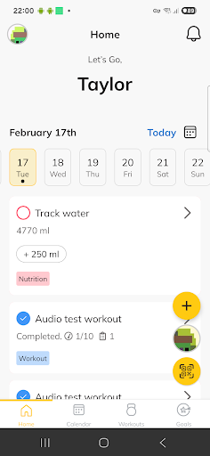 MNFitness App ekran görüntüsü