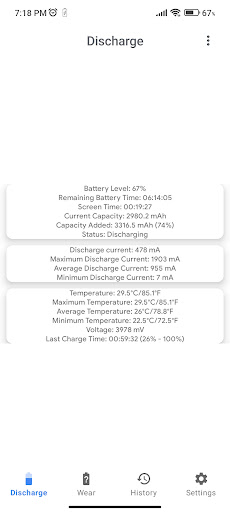 Capacity Info: Battery Health ekran görüntüsü