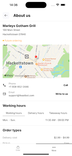 Marleys Hackettstown ekran görüntüsü