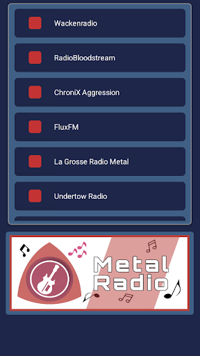 Metal Radio ekran görüntüsü