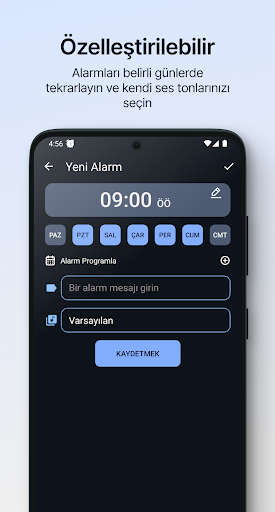 Basit Çalar Saat ekran görüntüsü