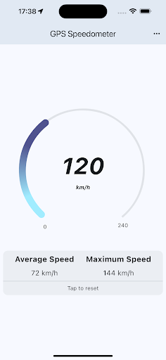 Speedometer ekran görüntüsü