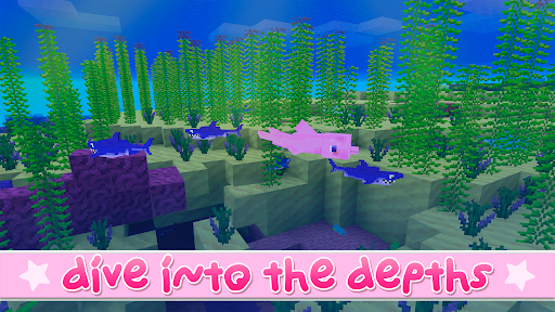 Kawaii World - Craft and Build ekran görüntüsü