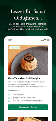Rezervem ekran görüntüsü