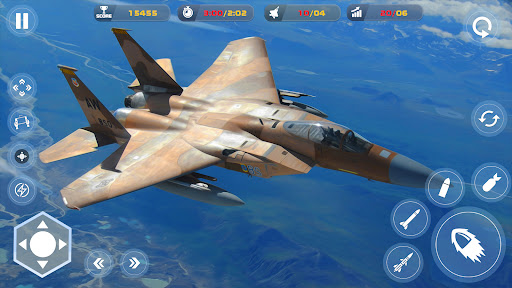 Warplanes Air Combat Simulator ekran görüntüsü