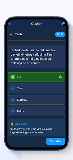 Sınav Yardımcın: YKS KPSS DGS ekran görüntüsü