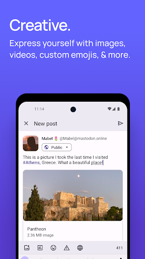 Mastodon ekran görüntüsü
