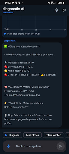 AI OBD2 Car Scanner for ELM327 ekran görüntüsü
