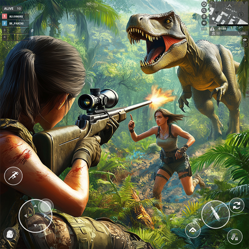 Dinozor avı oyunu 3D