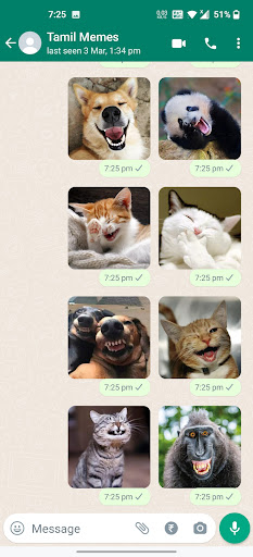 Animals Laughing Stickers ekran görüntüsü