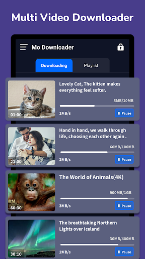 Video Downloader & HD Player ekran görüntüsü