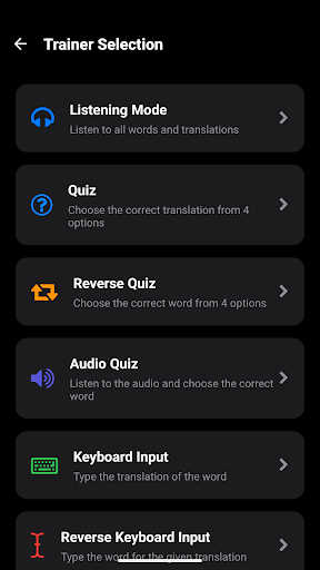 Flashcards: learn words ekran görüntüsü