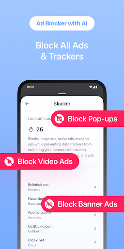 Quetta - Video Adblock Browser ekran görüntüsü