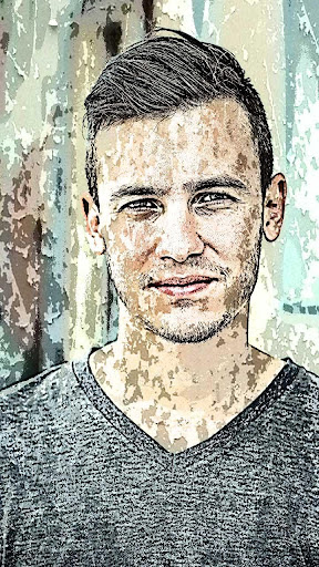 grunge photo editor ekran görüntüsü