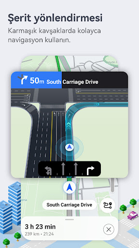 Petal Haritalar -GPS ve Trafik ekran görüntüsü