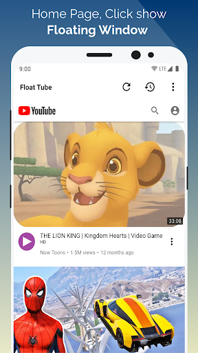 Float Tube- Float Video Player ekran görüntüsü