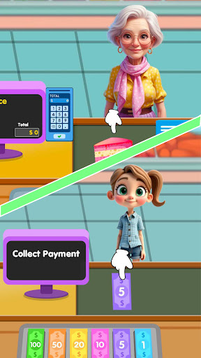 Mart Store Master Cashier Game ekran görüntüsü