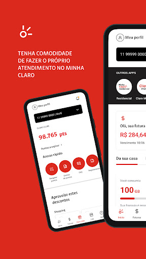 Minha Claro ekran görüntüsü