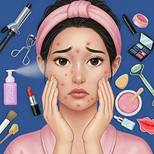 Skincare ASMR Makeup Time