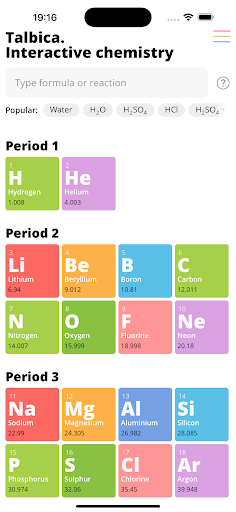Talbica 3: Chemistry tools ekran görüntüsü
