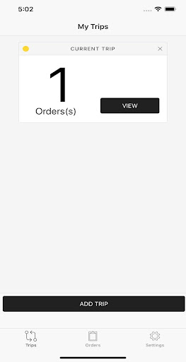 Driver App ekran görüntüsü