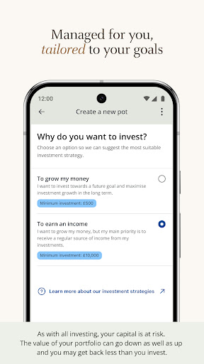 J.P. Morgan Personal Investing ekran görüntüsü