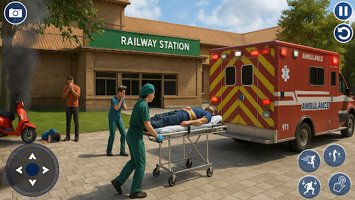City Ambulance Doctor Rescue ekran görüntüsü