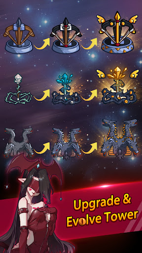 Idle Defense: Dark Forest ekran görüntüsü